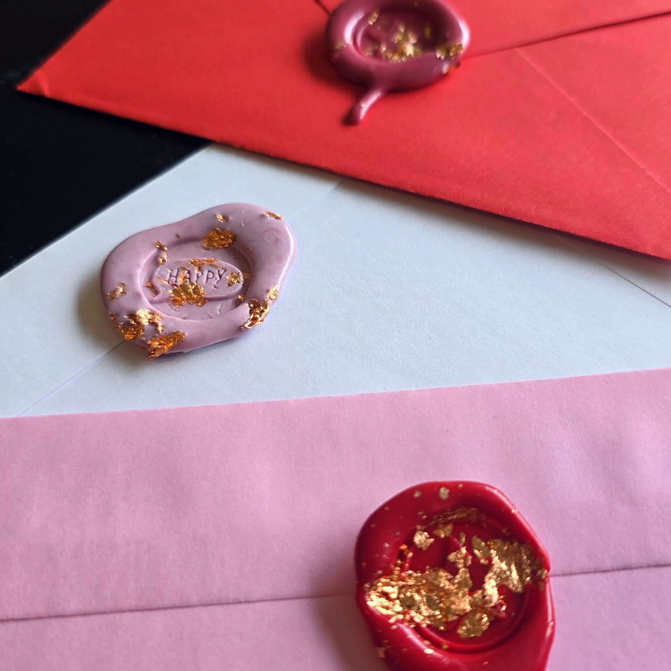 Zegelsticker Lila Rosé